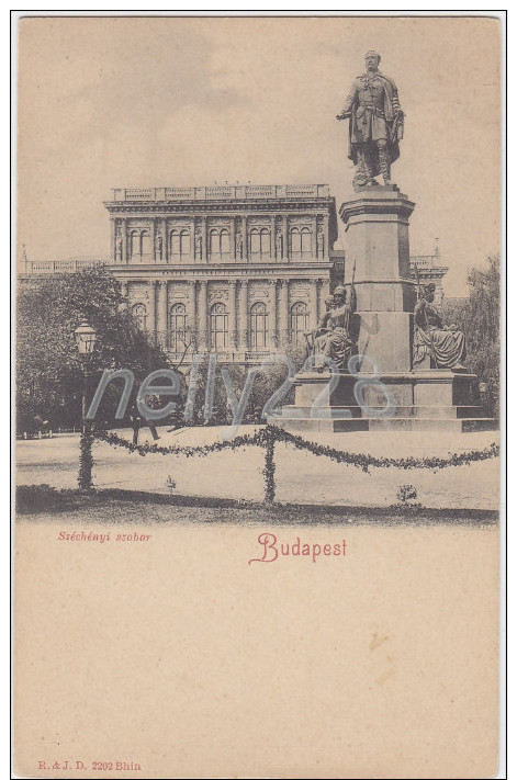 Budapest Szechenyi Szobor (23-088) - Ungarn