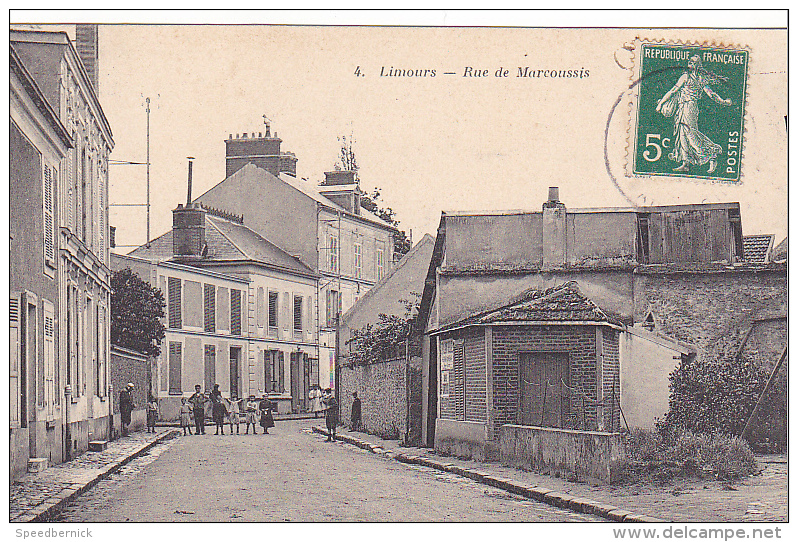 23418 -LIMOURS EN ESSONNE RUE DE MARCOUSSIS - 4 Ed Lib Nouvelle Rambouillet - Limours