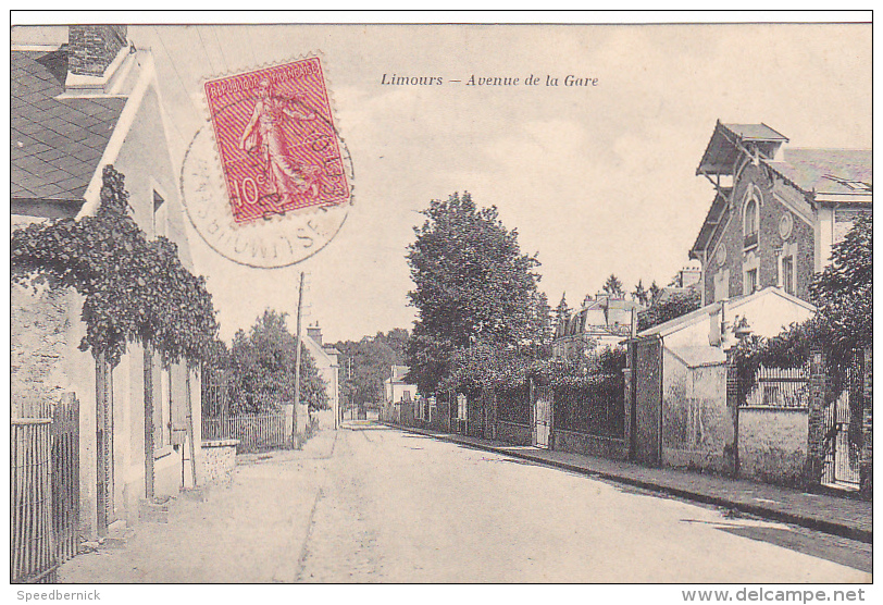 23425 -LIMOURS EN ESSONNE - AVENUE DE LA GARE - Bourdier Imp Ed Versailles - - Limours