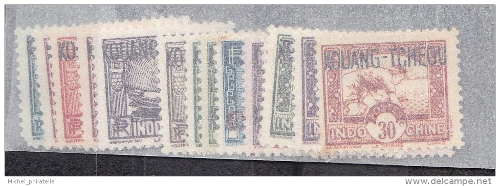 Kouang-Tchéou N° 52 à 72** Sans Les 63-64-65-67-68-70-71 - Unused Stamps