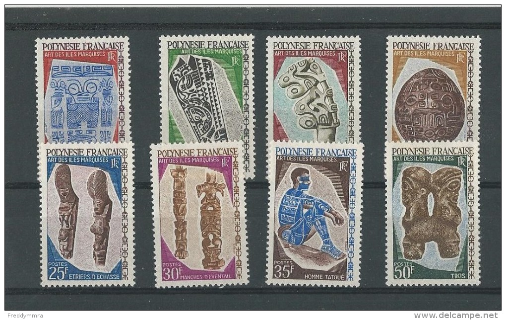Polynésie:   52/ 59 ** - Unused Stamps