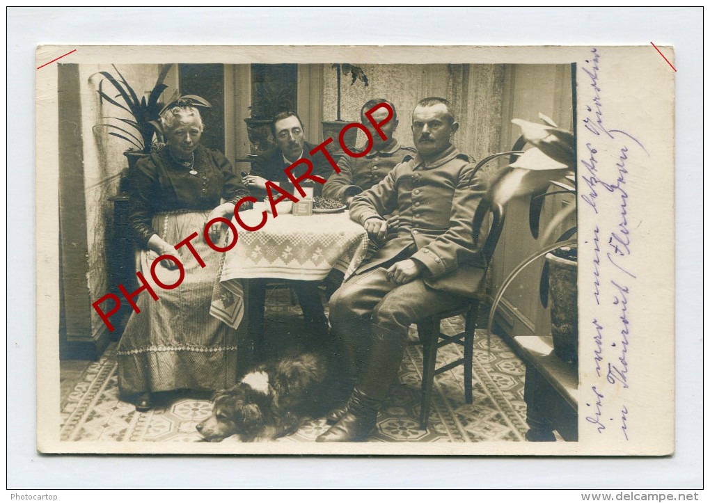 TORHOUT-Quartier Chez CIVILS-Carte Photo Allemande-GUERRE 14-18-1WK-BELGIEN-Flandern- - Torhout