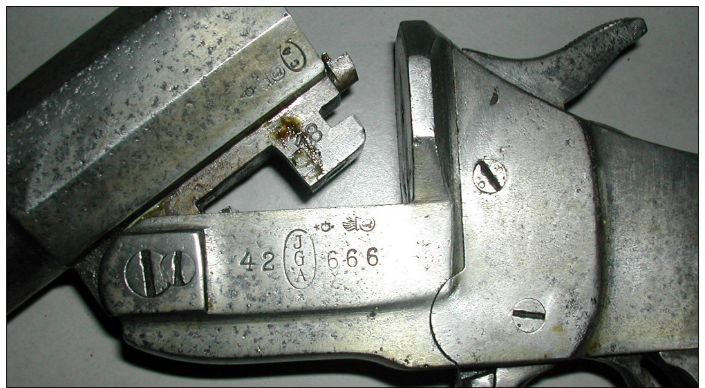 pistolet lance fusée allemand HEBEL calibre 4