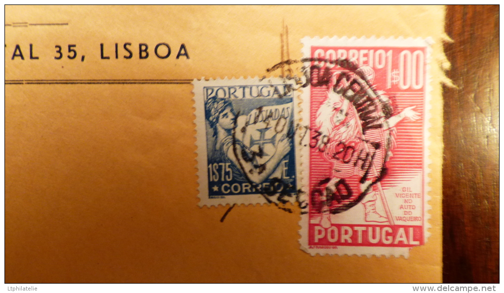 LETTRE (x Scans)  LSC  PORTUGAL   LINDROTH  C.A  LISBOA   SIEVERT  AUTENTICO MACARICO   POUR STOCKHOLM 1939 - Lettres & Documents