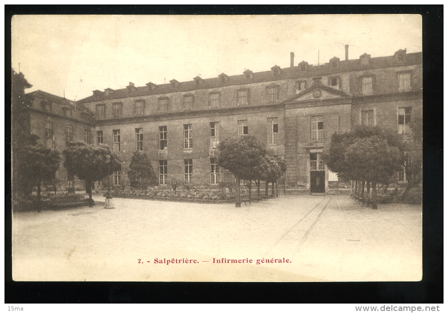 Paris 13e 2 Salpétrière Infirmerie Générale Breger - Distretto: 13