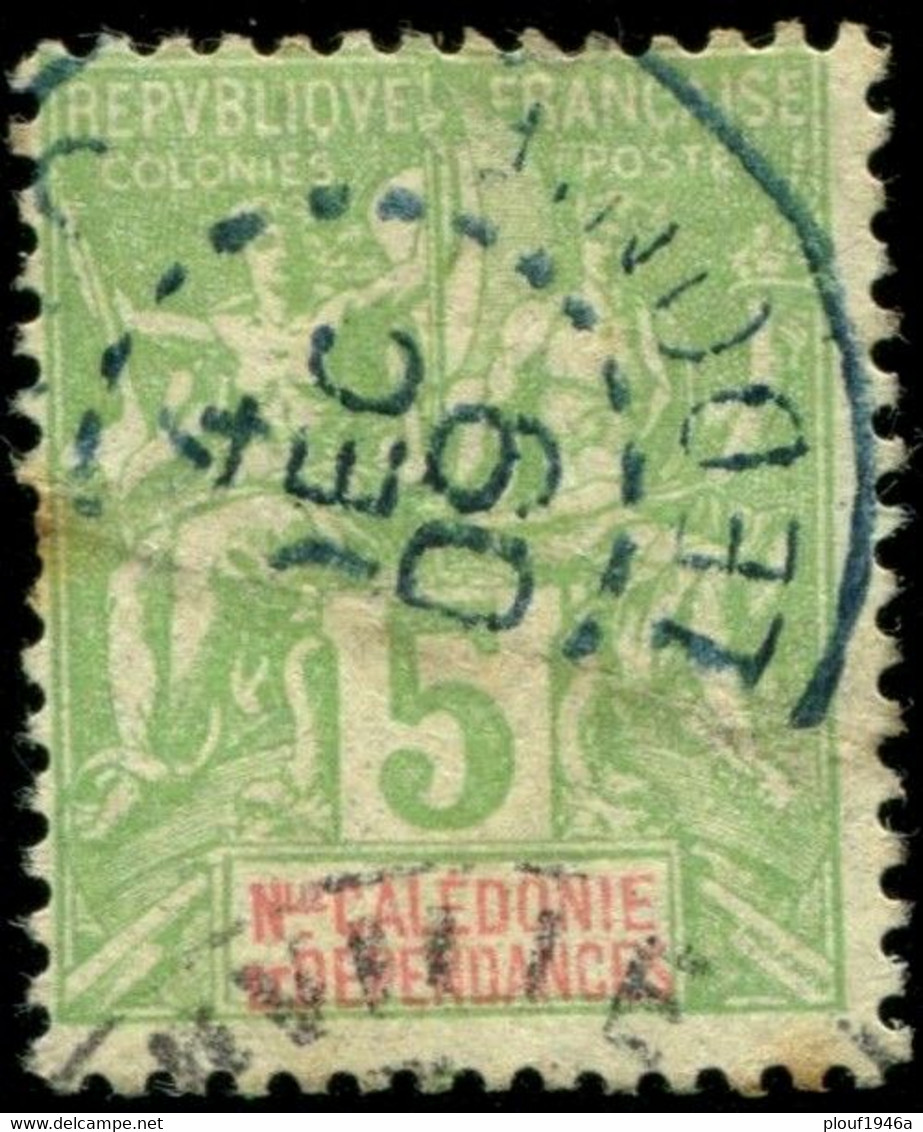Pays : 355 (Nouvelle-Calédonie : Colonie Française)  Yvert Et Tellier N° :   44 (o) - Used Stamps