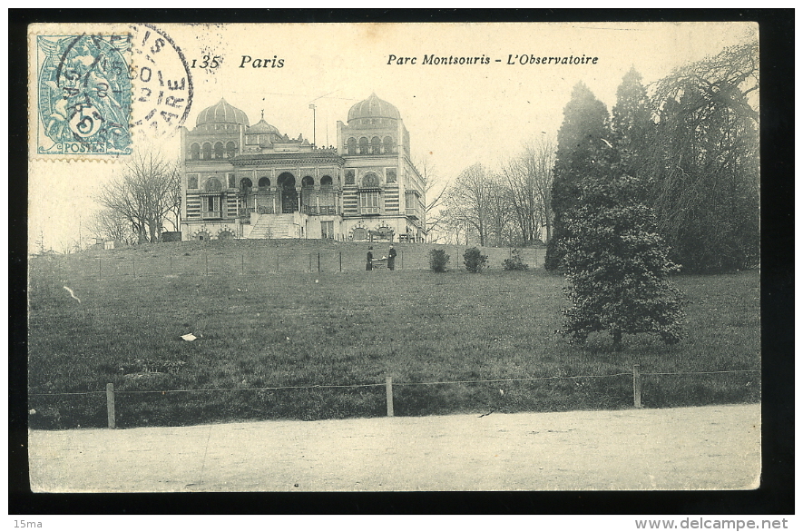 Paris 14e 135 Parc Montsouris L'Observatoire 1907 - Arrondissement: 14