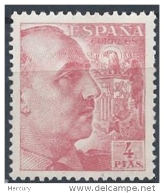 ESPAGNE - 4 P. Rose Pale Franco Neuf TTB - Neufs