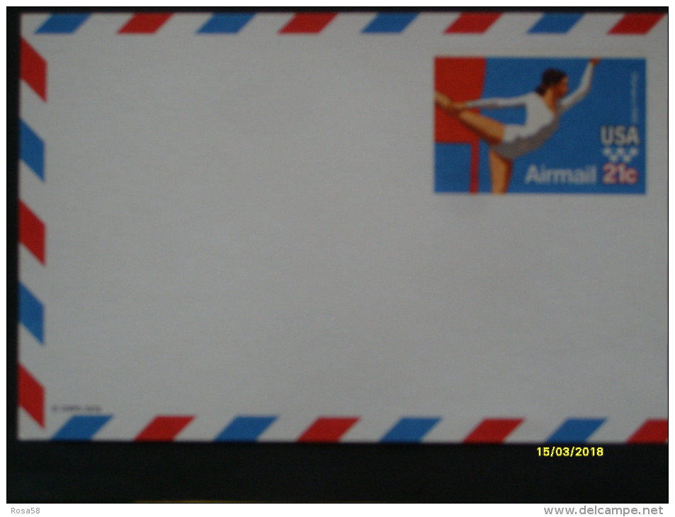 1979 Cartolina Postale  AIRMAIL   OLIMPIADI   1980 Olympic Games - Andere & Zonder Classificatie