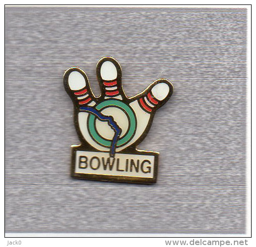 Pin´s  Sport  Bowling   Des  Transports  R A T P - Bowling