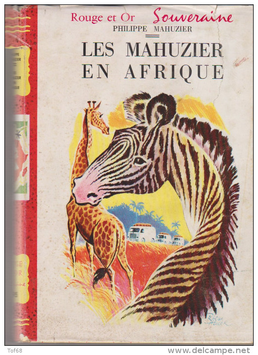 Bibliothèque Rouge Et Or Les Mahazier En Afrique Philippe Mahazier - Bibliotheque Rouge Et Or