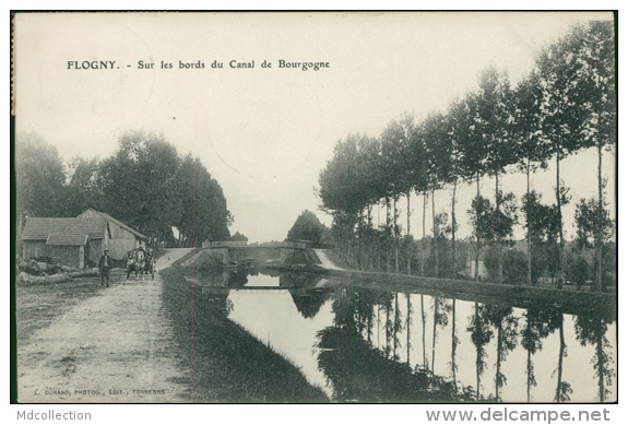 89 FLOGNY LA CHAPELLE / Flogny, Sur Les Bords Du Canal De Bourgogne / - Flogny La Chapelle