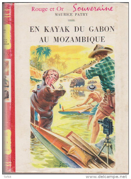 Bibliothèque Rouge Et Or En Kayak Du Gabon Au Mozambique Maurice Patry - Bibliotheque Rouge Et Or