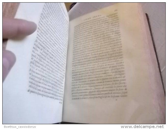 Machiavel : TUTTE LE OPERE DI NICOLO MACHIAVELLI   Cittadino Et Secretario Fiorentino, Divise In V Parti, Et Di Nuovo... - Before 18th Century