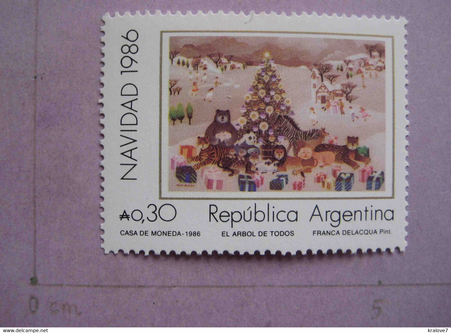 ARGENTINE 3 Timbres 1977-86-87 NOEL RELIGION NEUF ARGENTINA MNH CHRISTMAS RELIGION - Neufs