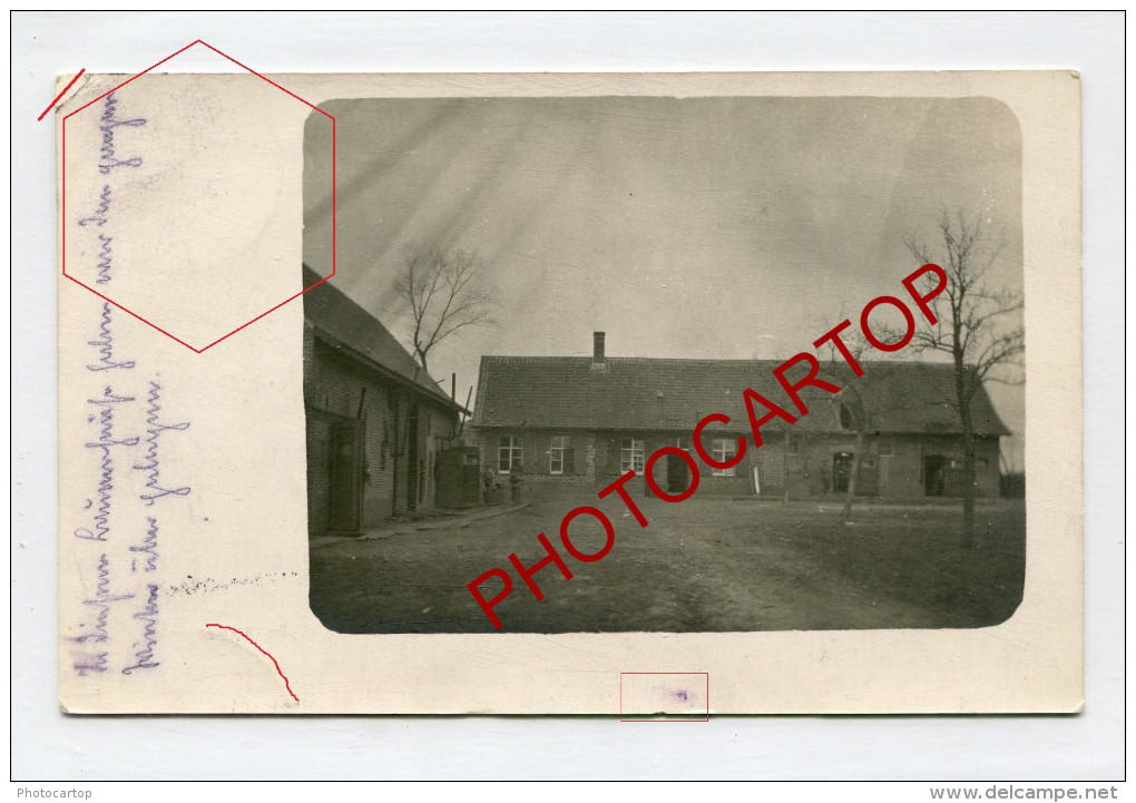 VIJFWEGE-School-Bahnhof-Casino-13x Cartes Photos Allemandes-GUERRE 14-18-1WK-BELGIEN-Flandern-