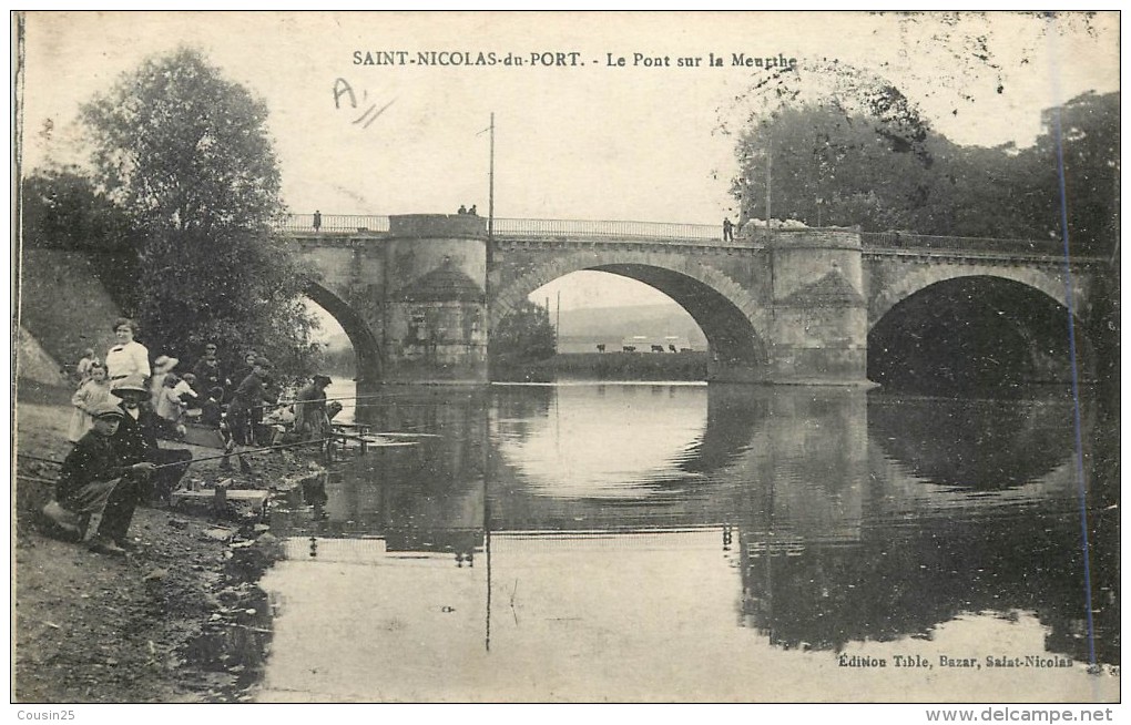 54 SAINT NICOLAS DU PORT - Le Pont Sur La Meurthe - Saint Nicolas De Port