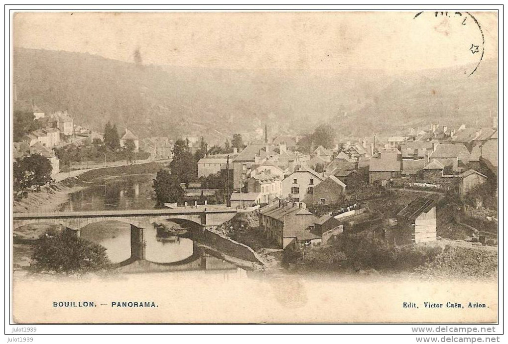 BOUILLON ..-- Quartier GARE Avant Les Travaux Du VICINAL . - Bouillon