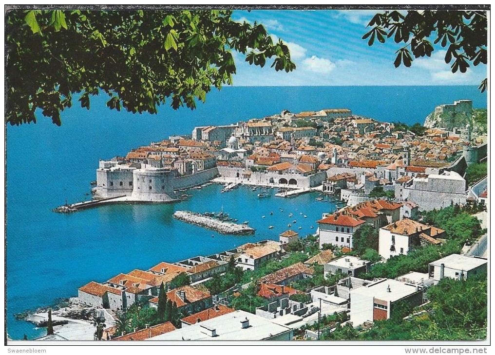 KR.- Dubrovnik. 1976 - JUGOSLAVIJA STAMPS -. Havenstad In Dalmatië, - Kroatië