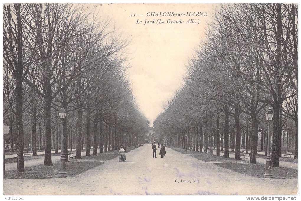 51 CHALONS SUR MARNE LE JARD / LA GRANDE ALLEE - Châlons-sur-Marne