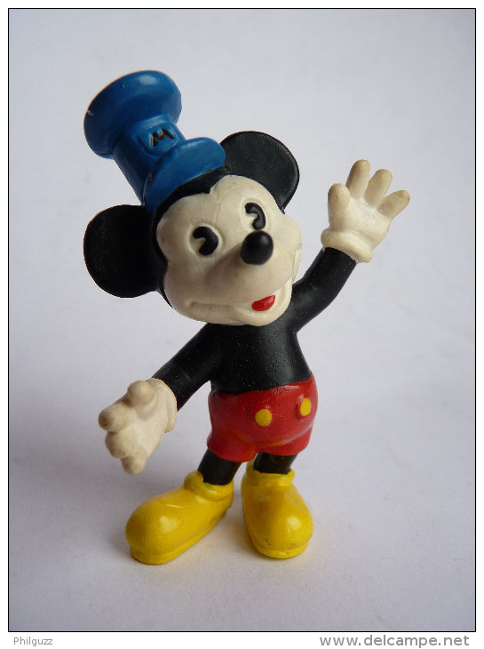 Figurine MICKEY STEAMBOAT WILLIE  ( Sans Son Bateau D'origine ) -BULLY 1984 - Disney