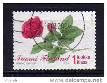 Finland - 2004 - Rose - Used - Used Stamps