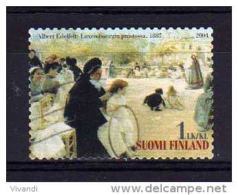 Finland - 2004 - "From The Luxembourg Gardens" Albert Edelfelt - Used - Used Stamps