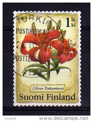 Finland - 2007 - Lily "Enchantment" - Used - Used Stamps