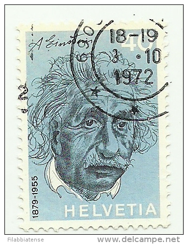 1972 - Svizzera 912 Albert Einstein C3149, - Albert Einstein
