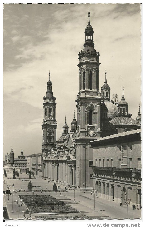 Sarragosse - Zaragoza - Cathédrale, Avenue Des Cathédrales, Basilique De El Pilar - Zaragoza