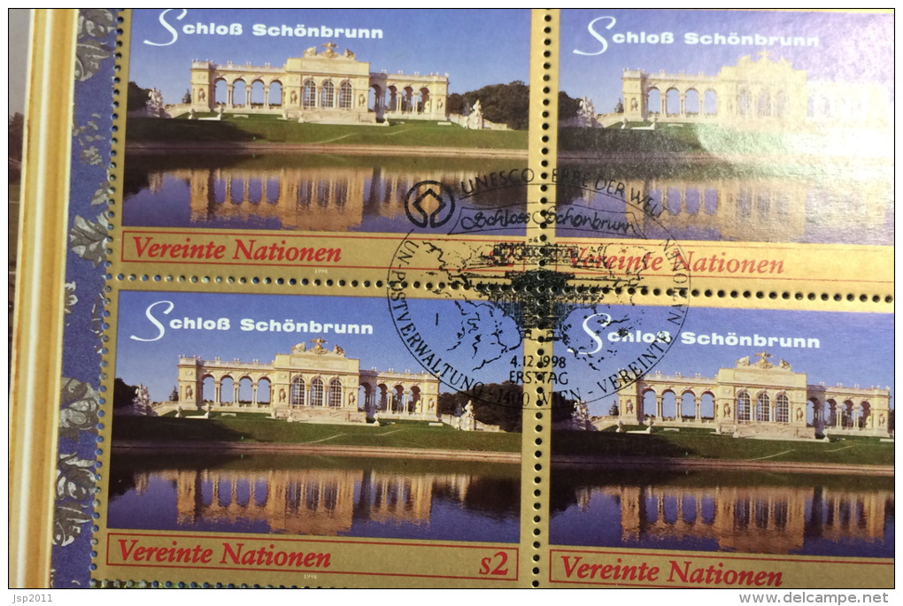 United Nations 1995. Vienna Office, 50 Anniv. Of United Nations, Prestige Booklet, MNH (**) - Carnets