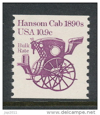 USA 1982 Scott # 1904. Transportation Issue: Hansom Cab 1890s, MNH (**). - Coils & Coil Singles