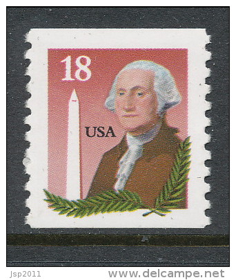 USA 1985 Scott # 2149. George Washington, Washington Monument, MNH (**). - Coils & Coil Singles