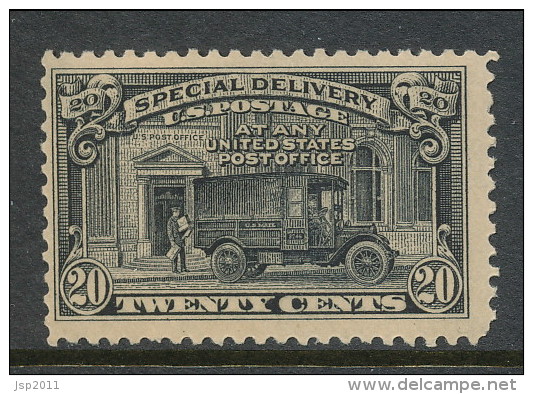 USA 1925 Scott # E14.  Special Delivery Stamp; Post Office Truck, Perf. 11, MNH (**) - Special Delivery, Registration & Certified