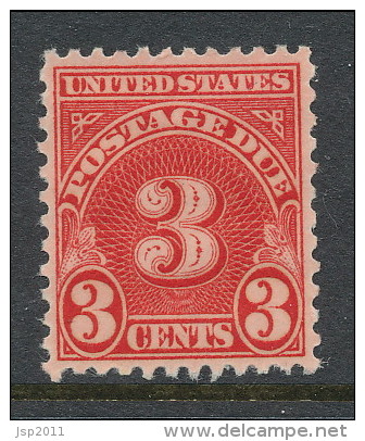 USA 1931 Scott # J81.  Postage Due Stamp, Perf. 11.0 X 10.5,  MNH (**) - Taxe Sur Le Port