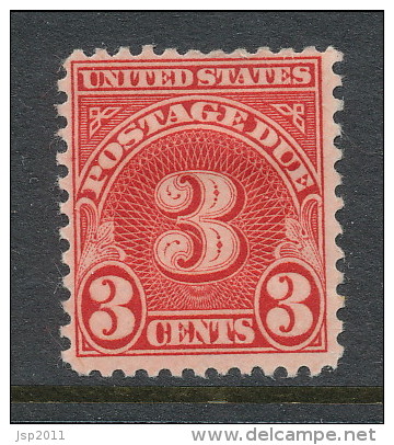 USA 1931 Scott # J81.  Postage Due Stamp, Perf. 11.0 X 10.5,  MH (*) - Franqueo