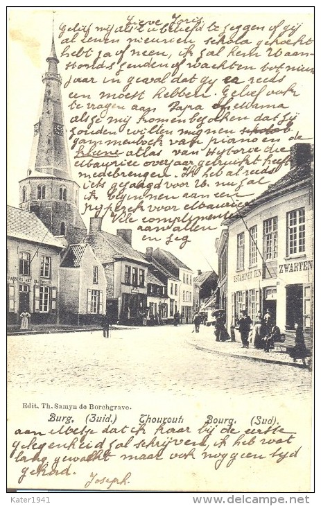 Torhout Thourout Burg Zuid 1905 - Torhout