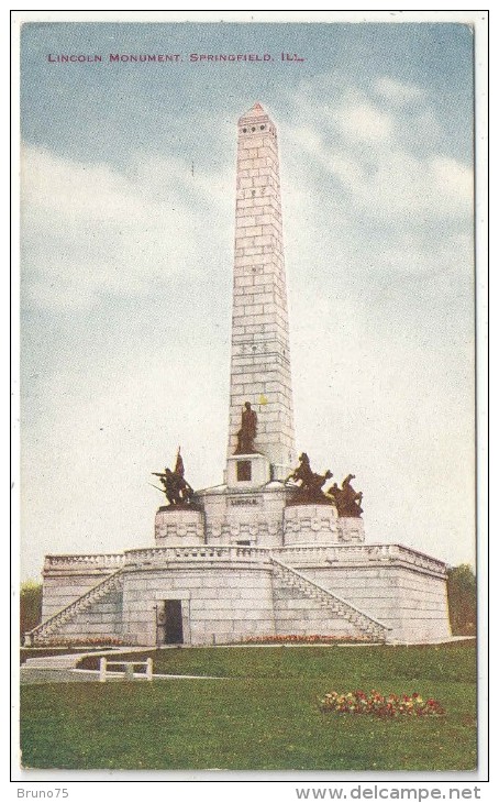 Lincoln Monument, SPRINGFIELD, Ill. - Springfield – Illinois