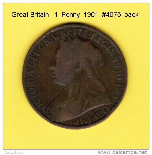 GREAT BRITAIN    1  PENNY  1901  (KM # 790) - D. 1 Penny
