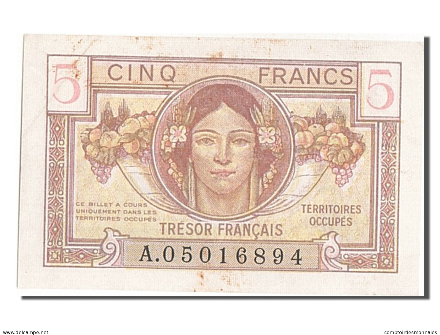 Billet, France, 10 Francs, 1947 French Treasury, 1947, SUP, Fayette:VF29.1 - 1947 Tesoro Francés
