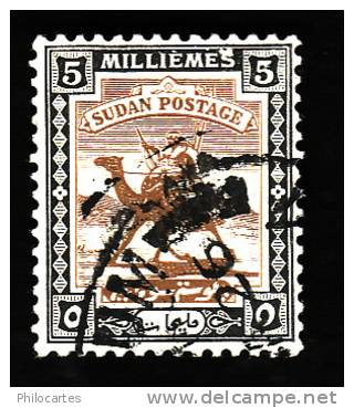 SOUDAN 1903-22  -  YT  33 -  Filigrane  Croissant Etoile   -  Oblitéré - Cote 0.50e - Sudan (...-1951)