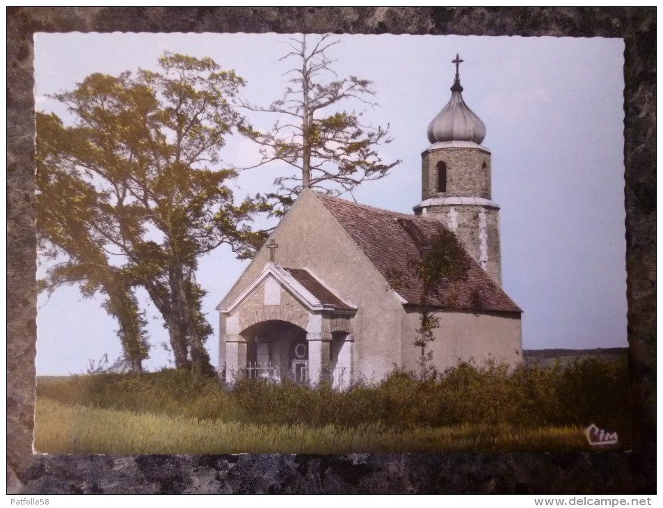 MISY SUR YONNE  (77) LA CHAPELLE .PHOTO VERITABLE.  ANNEES 1960-70 - Other & Unclassified