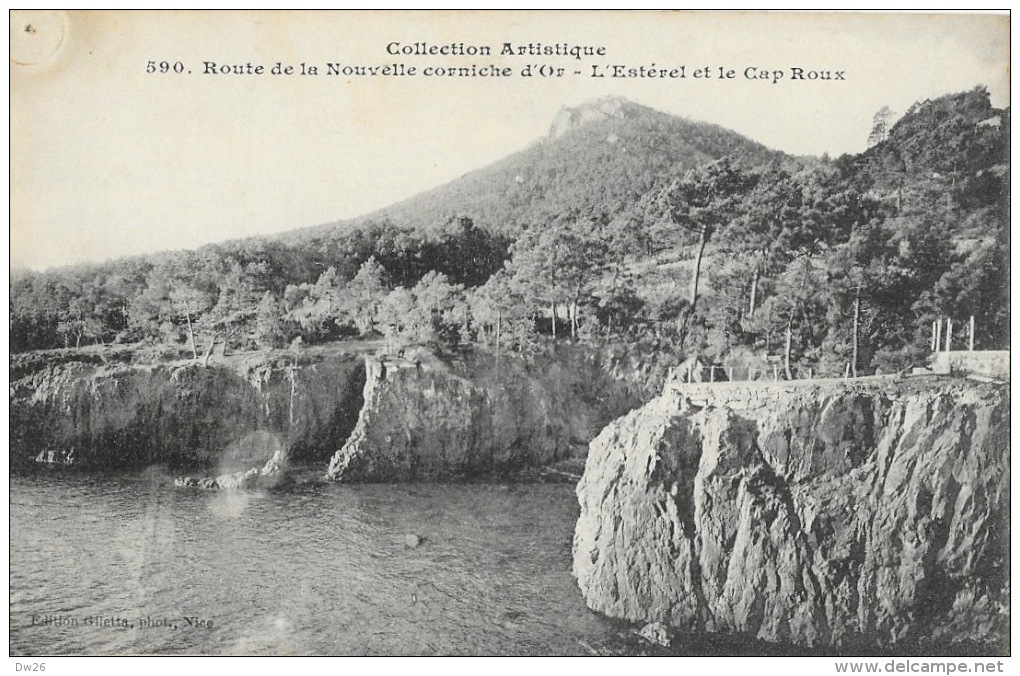 Route De La Nouvelle Corniche D'Or (Antheor, Var) L'Esterel Et Le Cap Roux - Collection Artistique - Carte Non Circulée - Antheor