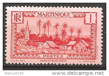 MARTINIQUE N° 133 NEUF Avec Charnière - Unused Stamps