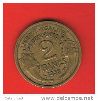 FRANCIA - FRANCE = 2  Franc  1936  KM886 - Otros & Sin Clasificación