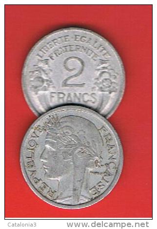 FRANCIA - FRANCE = 2  Franc  1948  KM886a1 - Otros & Sin Clasificación