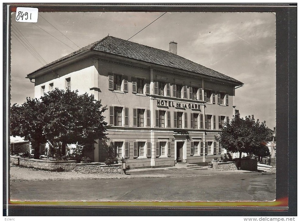 FORMAT 10x15 - SAIGNELEGIER - HOTEL DE LA GARE - TB - Saignelégier