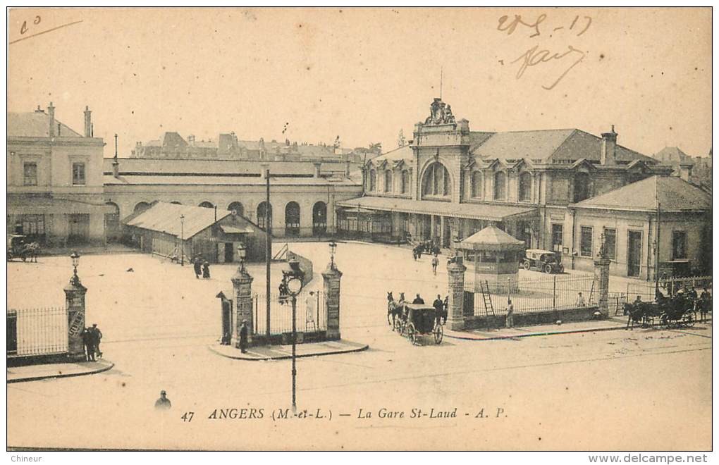 ANGERS LA GARE SAINT LAUD - Angers