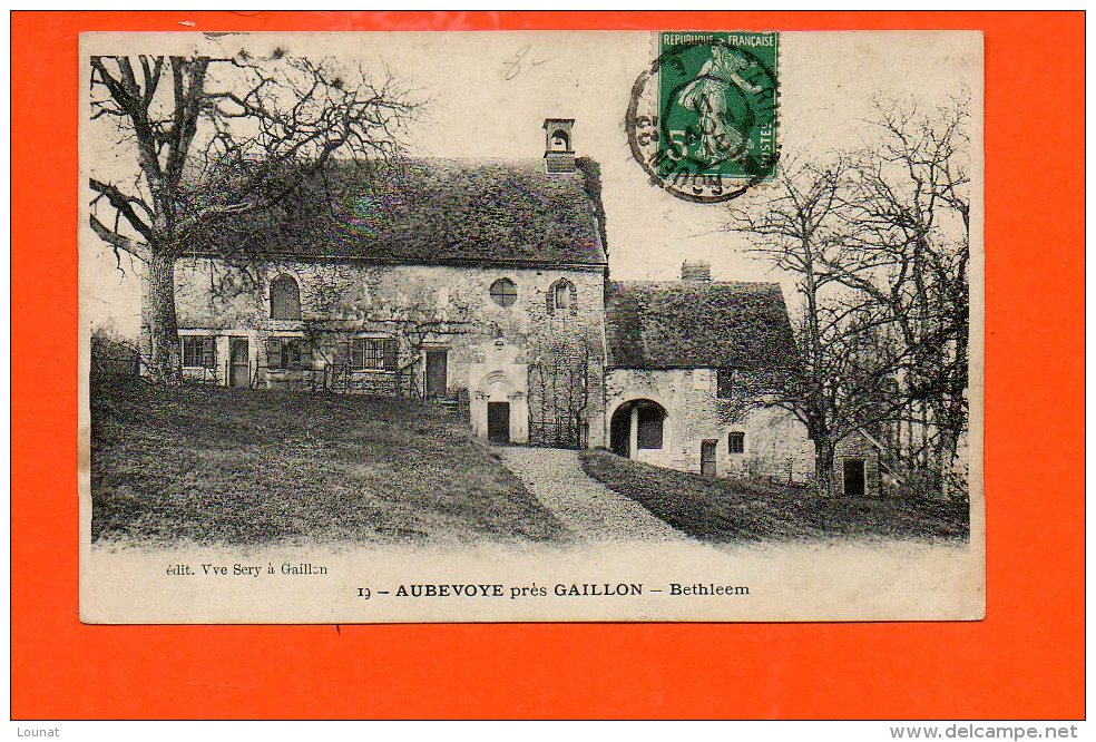 27 AUBEVOYE Près GAILLON - Bethleem - Aubevoye