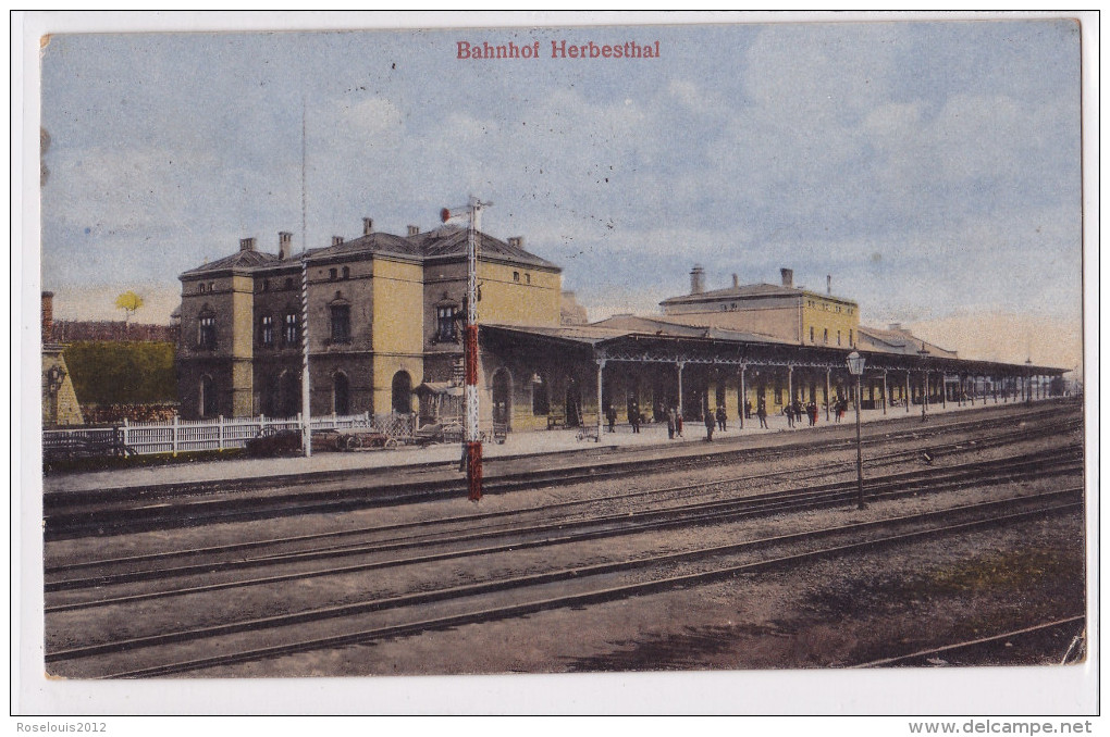 HERBESTHAL : Bahnhof - Gare - Lontzen